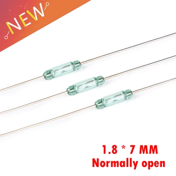 20Pcs/lot Reed Switch 1.8*7mm Sensor Magnetic Reed Switchs Normally Open 100% Original DIY Electronic Kit 1.8X7mm NO
20Pcs/lot Reed Switch 1.8*7mm Sensor Magnetic Reed Switchs Normally Open 100% Original DIY Electronic Kit 1.8X7mm NO