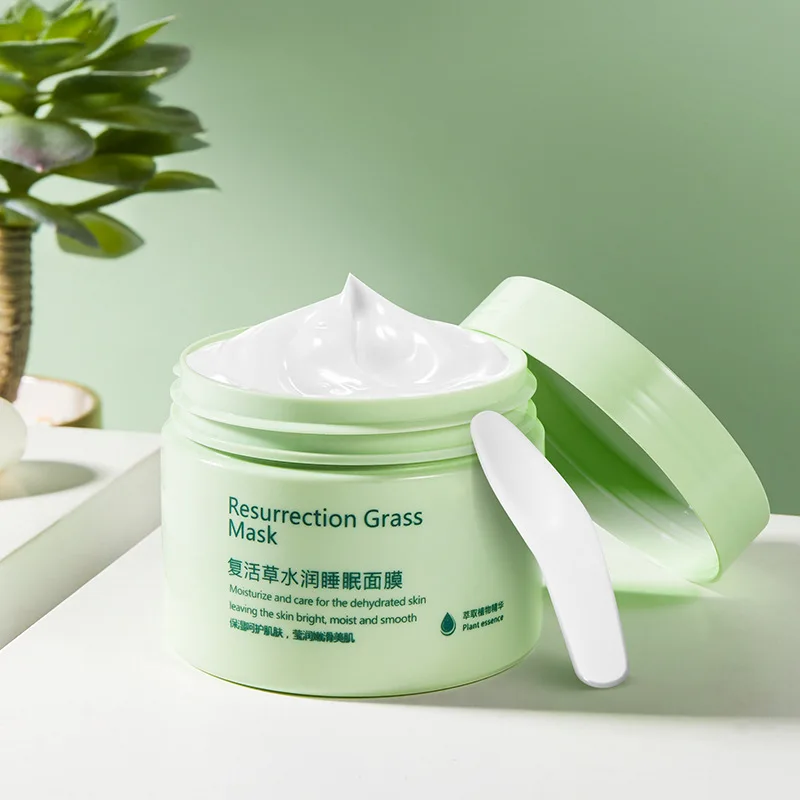140g revive grass sleeping mask moisturize shrink pores Moisturizing Oil-control Whitening Depth Replenishment
140g revive grass sleeping mask moisturize shrink pores Moisturizing Oil-control Whitening Depth Replenishment