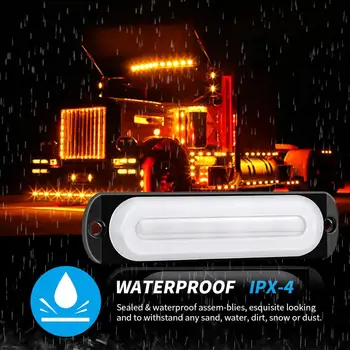 Vehemo Amber Light Guide Strobe Light Truck Semaphore for Car Side Light NEW Motorcycle RV for Vehicles
Vehemo Amber Light Guide Strobe Light Truck Semaphore for Car Side Light NEW Motorcycle RV for Vehicles
