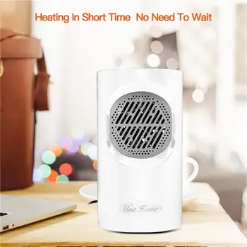 Mini Electric Heater 2-In-1 Heating/Cooling Living Rooms Winter Office Plastic 220V Economic Desktop Touch Control 360W
Mini Electric Heater 2-In-1 Heating/Cooling Living Rooms Winter Office Plastic 220V Economic Desktop Touch Control 360W