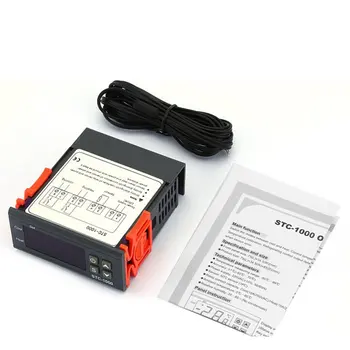 Thermostat Stc-1000 Aquarium Hatching Seafood Machine Electronic Digital Microscope Computer Temperature Controller Switch
Thermostat Stc-1000 Aquarium Hatching Seafood Machine Electronic Digital Microscope Computer Temperature Controller Switch