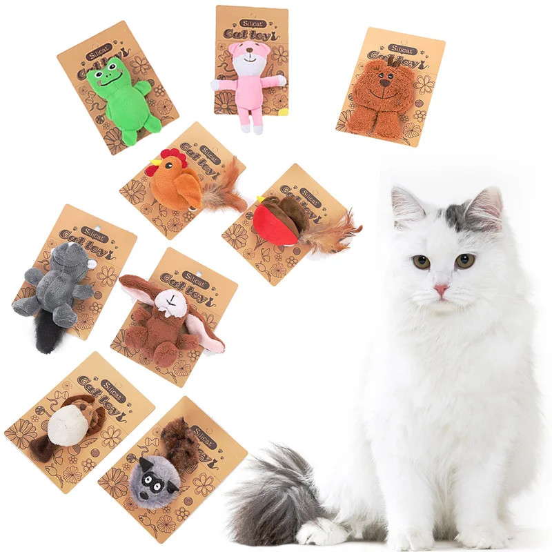 Funny Interactive Plush Cat Toy Teeth Grinding Catnip Toys Pet Kitten Chewing Vocal Toy Claws Thumb Bite Cat Mint For Cats Doll
Funny Interactive Plush Cat Toy Teeth Grinding Catnip Toys Pet Kitten Chewing Vocal Toy Claws Thumb Bite Cat Mint For Cats Doll