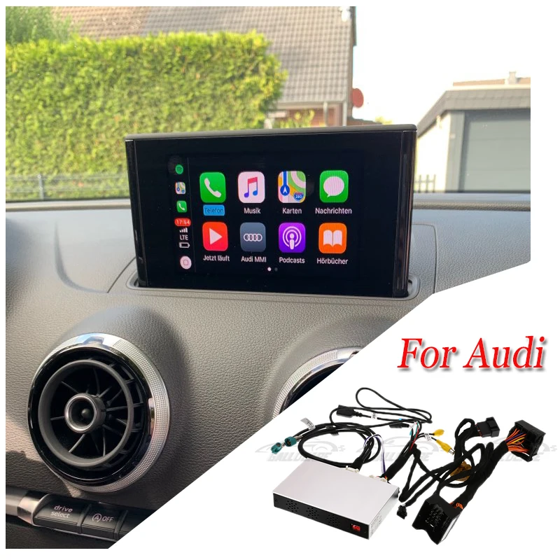 2 Din Wireless Apple CarPlay Android Auto Retrofit Support Radio For Audi A1 A3 A4 A5 A6 A7 A8 Q3 Q5 Q7 MMI 2G/3G Car play Box
2 Din Wireless Apple CarPlay Android Auto Retrofit Support Radio For Audi A1 A3 A4 A5 A6 A7 A8 Q3 Q5 Q7 MMI 2G/3G Car play Box