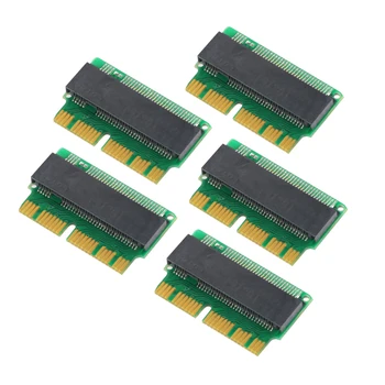 5PCS PCIe M.2 M Key SSD Adapter Card for Macbook Air/Pro 2013 2014 2015 2016 17 M.2 KEY-M SSD Expansion Card
5PCS PCIe M.2 M Key SSD Adapter Card for Macbook Air/Pro 2013 2014 2015 2016 17 M.2 KEY-M SSD Expansion Card