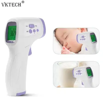 Non-Contact Digital Infrared Thermometer Body Forehead Pyrometer Baby/Adult IR Temperature Gun Temperature Instruments
Non-Contact Digital Infrared Thermometer Body Forehead Pyrometer Baby/Adult IR Temperature Gun Temperature Instruments