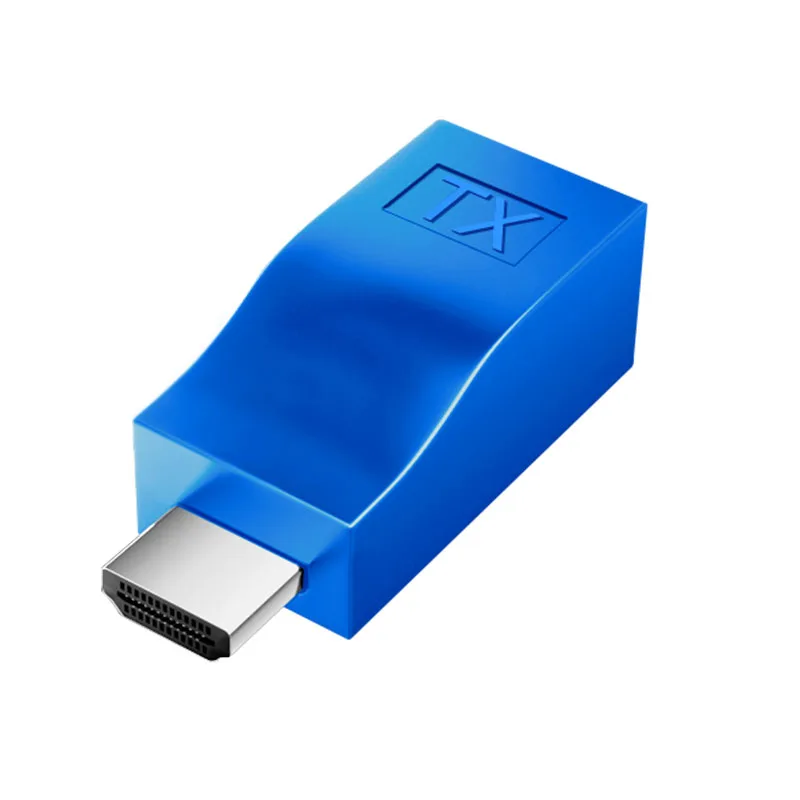 4K HDMI Extender HDMI Extension up to 30m Over CAT5e / 6 UTP LAN Ethernet Cable RJ45 Ports LAN Network
4K HDMI Extender HDMI Extension up to 30m Over CAT5e / 6 UTP LAN Ethernet Cable RJ45 Ports LAN Network