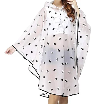 Hooded Raincoat Women Reusable Rain Poncho Rain Coat Jacket Packable Long Rainwear White
Hooded Raincoat Women Reusable Rain Poncho Rain Coat Jacket Packable Long Rainwear White
