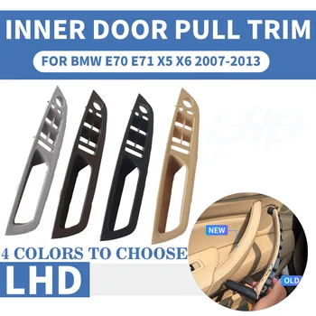 Carbon Fiber Armrest Car left front driver's seat LHD RHD Interior Door Handle Inner Panel Pull Trim For BMW E70 E71 X5 X6 
Carbon Fiber Armrest Car left front driver's seat LHD RHD Interior Door Handle Inner Panel Pull Trim For BMW E70 E71 X5 X6