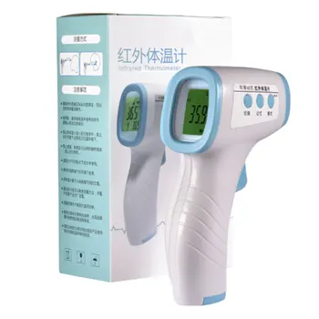 Handheld Thermometer Non-Contact Infrared Forehead Thermometer Digital Laser Body Temperature Measuring Tool for Baby Adults
Handheld Thermometer Non-Contact Infrared Forehead Thermometer Digital Laser Body Temperature Measuring Tool for Baby Adults