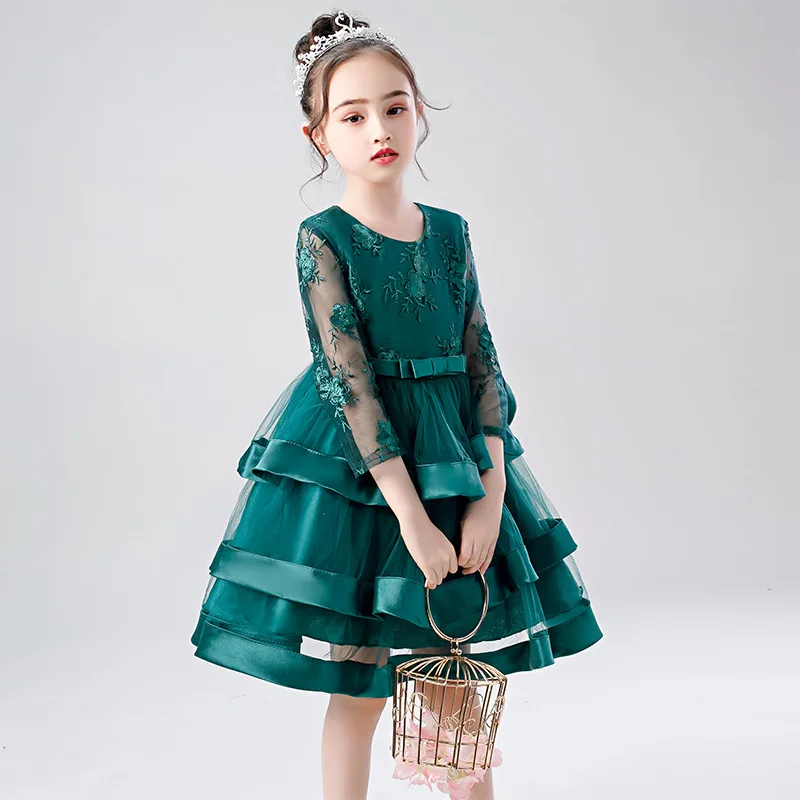 Autumn Girls Princess Dress Formal Dress Catwalks Children One-piece Dress Wedding Dress Puffy wang sha xiu Host Dance Costume
Autumn Girls Princess Dress Formal Dress Catwalks Children One-piece Dress Wedding Dress Puffy wang sha xiu Host Dance Costume