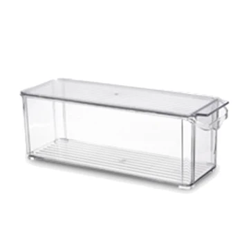 Plastic Transparent Storage Box Stackable Airtight Food Storage Container With Lid Organizer Refrigerator Storage Boxes-Narrow L
Plastic Transparent Storage Box Stackable Airtight Food Storage Container With Lid Organizer Refrigerator Storage Boxes-Narrow L