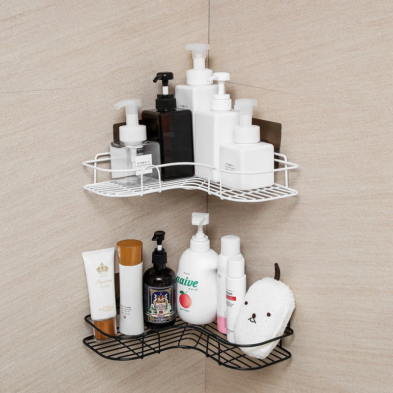 Thours Storage Rack Bathroom Kitchen Shelf Iron Large Shelf Strong Triangle Wall Hanging Storage Rack Dish Rack Over Sink
Thours Storage Rack Bathroom Kitchen Shelf Iron Large Shelf Strong Triangle Wall Hanging Storage Rack Dish Rack Over Sink
