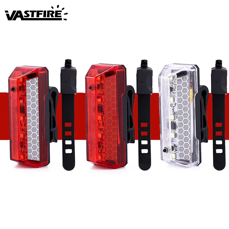 Waterproof 5 LED Bike Taillight USB Charging Rear Lamp White/Red Seat Tube Back Bicycle Light
Waterproof 5 LED Bike Taillight USB Charging Rear Lamp White/Red Seat Tube Back Bicycle Light