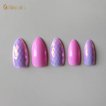 24Pcs Professional Fish Scale False Nail Artificial Designs Pre Glue Full Cover Fake Nails Beauty Care Salon Tools Nail Tips
24Pcs Professional Fish Scale False Nail Artificial Designs Pre Glue Full Cover Fake Nails Beauty Care Salon Tools Nail Tips