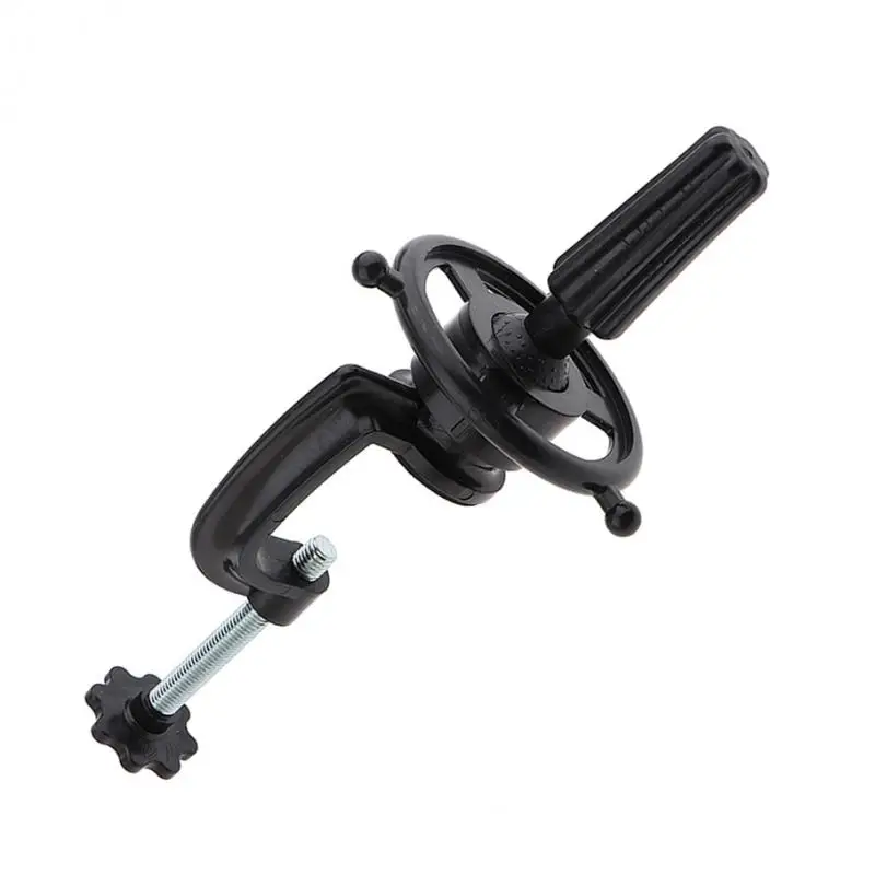 Adjustable Professional Mannequin Canvas Block Head Black C Clamp Stand Adjustable Professional Mannequin Canvas Block Head Black C Clamp Stand