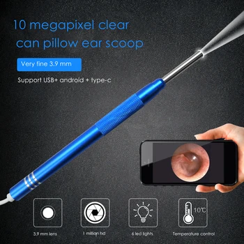 New Multifunctional USB Ear Cleaning Tool HD Visual Ear Spoon Earpick With Mini Camera Pen Ear Care In-ear Cleaning Endoscope 
New Multifunctional USB Ear Cleaning Tool HD Visual Ear Spoon Earpick With Mini Camera Pen Ear Care In-ear Cleaning Endoscope