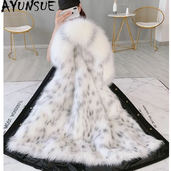 AYUNSUE Women's Fur Coat Long Patka Winter Jacket Women Faux Fur Coat Detachable Imitation Fox Fur Liner Parkas Mujer 2020 J3612
AYUNSUE Women's Fur Coat Long Patka Winter Jacket Women Faux Fur Coat Detachable Imitation Fox Fur Liner Parkas Mujer 2020 J3612