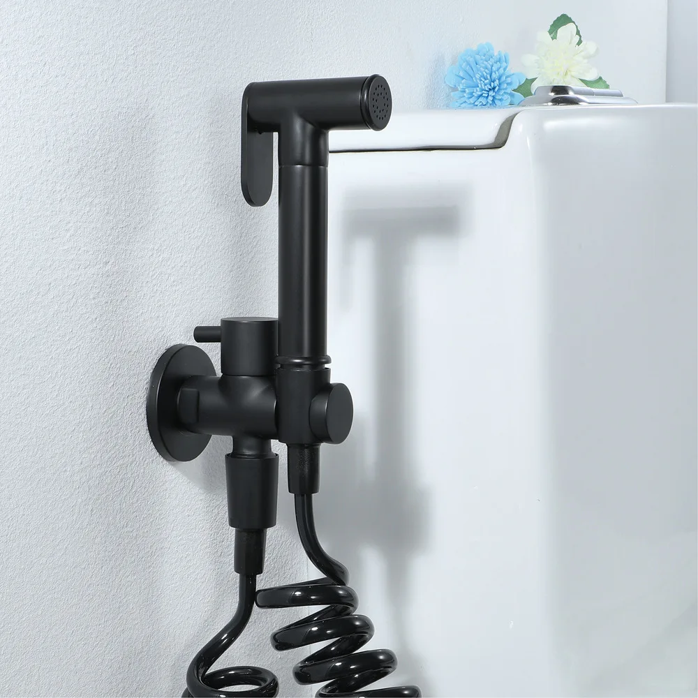 Manufacturers Direct Selling Black And White with Pattern Bidet Set Toilet Chamber Pot Spray Gun Yellow tong fu xi Leading HI090
Manufacturers Direct Selling Black And White with Pattern Bidet Set Toilet Chamber Pot Spray Gun Yellow tong fu xi Leading HI090