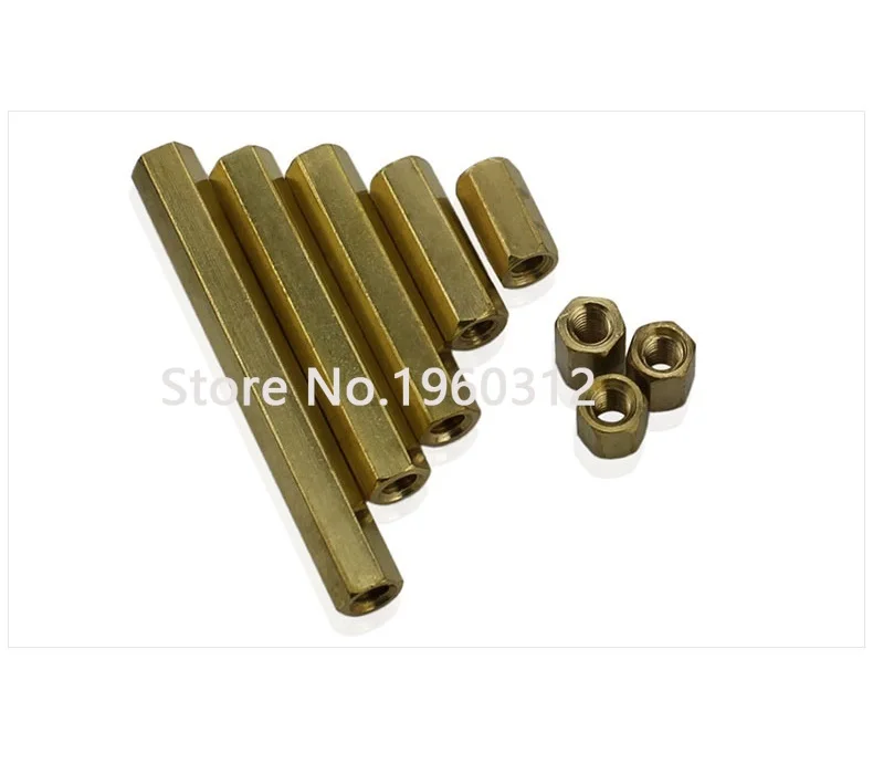 50Pcs/lot M2/M2.5/M3*L Female female Hex head Brass Spacing Screws Threaded Pillar PCB Computer PC Motherboard StandOff Spacer
50Pcs/lot M2/M2.5/M3*L Female female Hex head Brass Spacing Screws Threaded Pillar PCB Computer PC Motherboard StandOff Spacer
