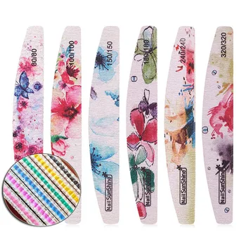 Half Moon Nail File 25pcs Flower Printed Nail Buffer Colorful Lime AWashable File Manicure Tool Nail File
Half Moon Nail File 25pcs Flower Printed Nail Buffer Colorful Lime AWashable File Manicure Tool Nail File