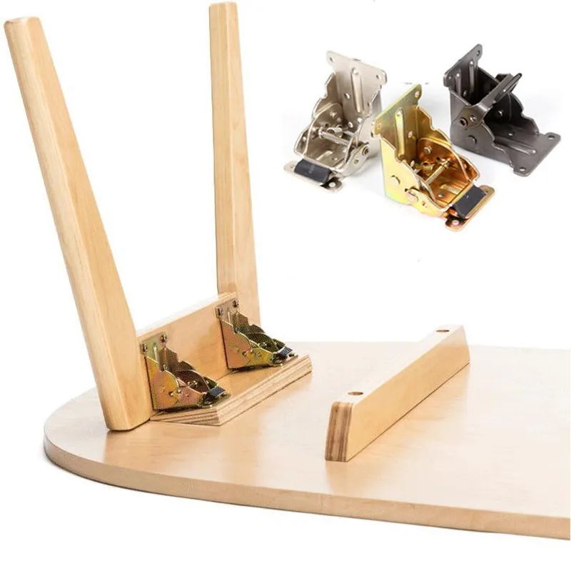 Iron Folding Hinge Table Leg Brackets Foldable for Table Chair Extension Tables Foldable Self Locking Fold Feet Hinges
Iron Folding Hinge Table Leg Brackets Foldable for Table Chair Extension Tables Foldable Self Locking Fold Feet Hinges