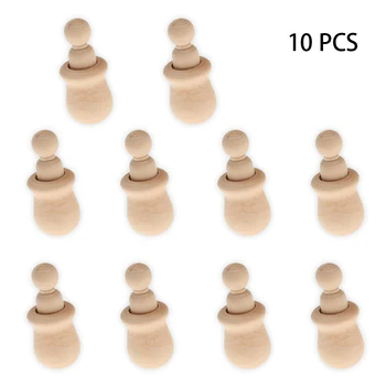 10pcs DIY Painting Nesting Craft Manual Party Lovely Home Decor Festival Wooden Doll Desktop Wedding Kids Toys Gift Peg
10pcs DIY Painting Nesting Craft Manual Party Lovely Home Decor Festival Wooden Doll Desktop Wedding Kids Toys Gift Peg