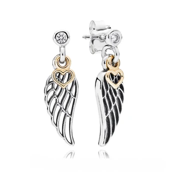 Baofu New 925 Sterling Silver Ear Studs Hollow Romantic Wings Flower European Aboriginal Earrings Ladies Gift High Jewelry
Baofu New 925 Sterling Silver Ear Studs Hollow Romantic Wings Flower European Aboriginal Earrings Ladies Gift High Jewelry