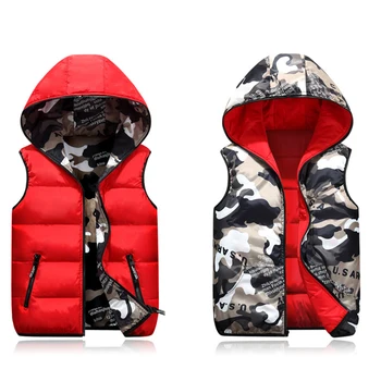 Parent-Child Matching Outfits Camouflage Hooded Cotton Child Waistcoat Cotton Girls Boys Vest Kids Jacket Children Outerwear
Parent-Child Matching Outfits Camouflage Hooded Cotton Child Waistcoat Cotton Girls Boys Vest Kids Jacket Children Outerwear