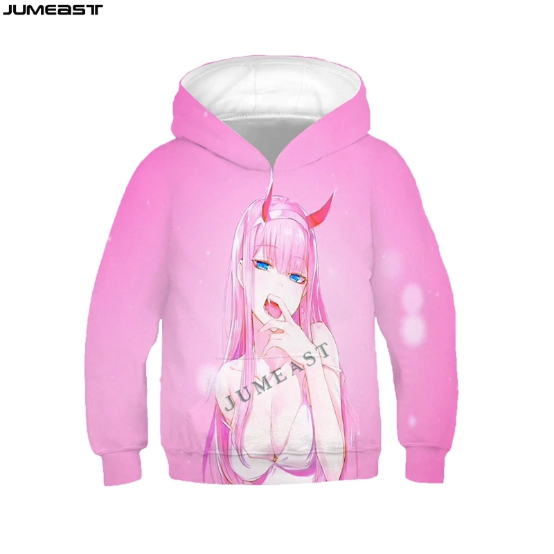 Jumeast Men Women 3D Children Sweatshirt DARLING in the FRANXX Zero Two Coat Long Sleeve Kids Cap Hoody Sport Pullover Hoodies
Jumeast Men Women 3D Children Sweatshirt DARLING in the FRANXX Zero Two Coat Long Sleeve Kids Cap Hoody Sport Pullover Hoodies