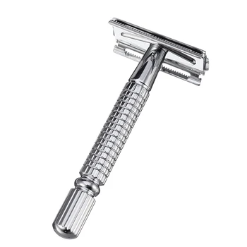 1 Razor +1 Blade Men Shaver Steel Handle Razor Safety Razors Shaver Double Edges Manual Shavers With Portable Case
1 Razor +1 Blade Men Shaver Steel Handle Razor Safety Razors Shaver Double Edges Manual Shavers With Portable Case
