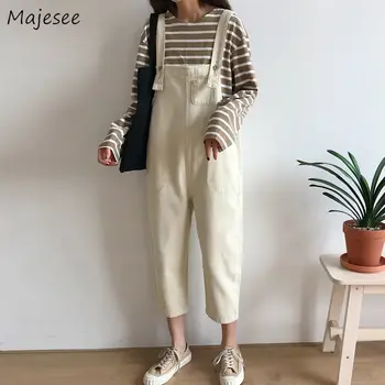 Jumpsuits Women Denim Buttons Pockets Square Neck Loose Leisure Simple Students Korean Style Modern Hot Sale New-coming Ulzzang
Jumpsuits Women Denim Buttons Pockets Square Neck Loose Leisure Simple Students Korean Style Modern Hot Sale New-coming Ulzzang