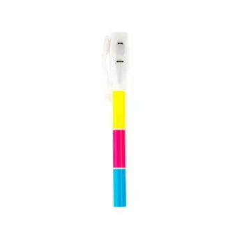 Magic 3 Colors UV Fluorescent Pen Light Combo Creative Ink Pen DIY Supplies Secret School Stationery Invisible Stationery O X6W5
Magic 3 Colors UV Fluorescent Pen Light Combo Creative Ink Pen DIY Supplies Secret School Stationery Invisible Stationery O X6W5