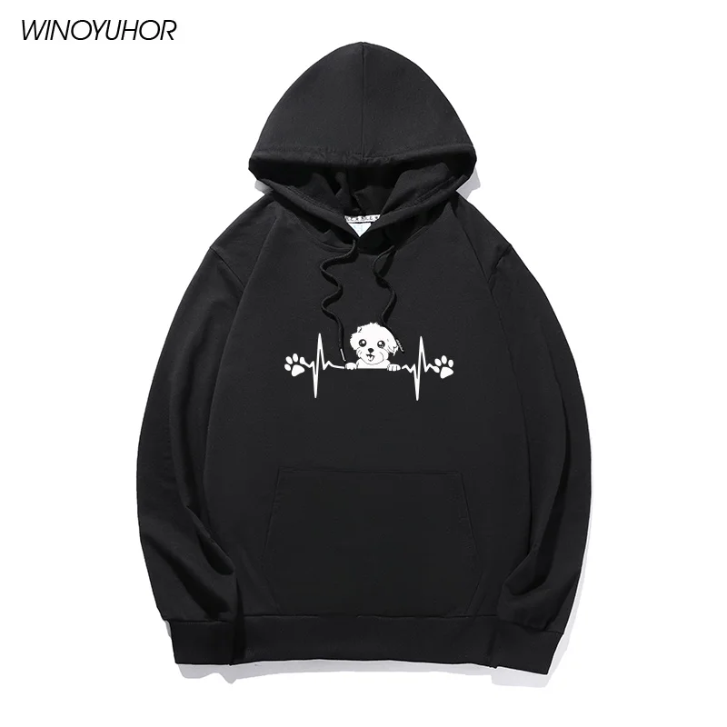 2021 New Maltese Dog Print Women Long Sleeve Hoodies Winter Breathable Casual Sweatshirt For Girls Ladies Fashion Tops
2021 New Maltese Dog Print Women Long Sleeve Hoodies Winter Breathable Casual Sweatshirt For Girls Ladies Fashion Tops