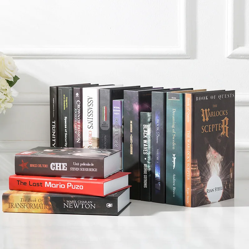 Fake Book Decoration Book Modern Simple English Simulation Decoration Book Decoration Study Model Room Props Book Factory Outlet
Fake Book Decoration Book Modern Simple English Simulation Decoration Book Decoration Study Model Room Props Book Factory Outlet
