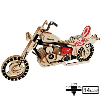3D wooden three-dimensional puzzle puzzle laser three-dimensional model assembled wooden toys educational toys 
3D wooden three-dimensional puzzle puzzle laser three-dimensional model assembled wooden toys educational toys