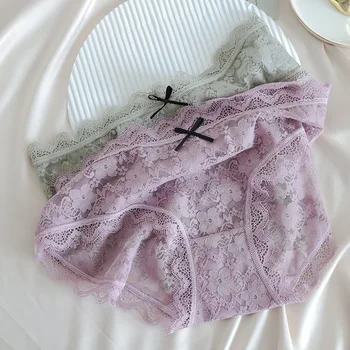 Woman's Panties 2020 New Seamless Lace Sweet Underpants Soft briefs Comfortable Breathable Transparent Lace Cotton Underwear
Woman's Panties 2020 New Seamless Lace Sweet Underpants Soft briefs Comfortable Breathable Transparent Lace Cotton Underwear