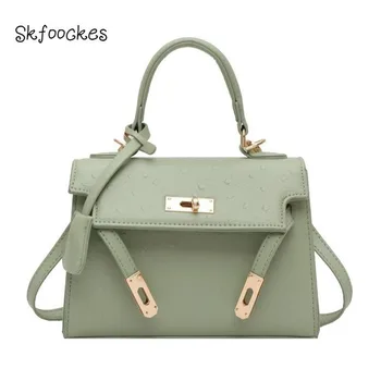 skfoockes Women's Bag 2020 New Solid Color Lock Shoulder Bag Casual Square Sling Bag Pu Messenger Bag Fashion Handbag
skfoockes Women's Bag 2020 New Solid Color Lock Shoulder Bag Casual Square Sling Bag Pu Messenger Bag Fashion Handbag