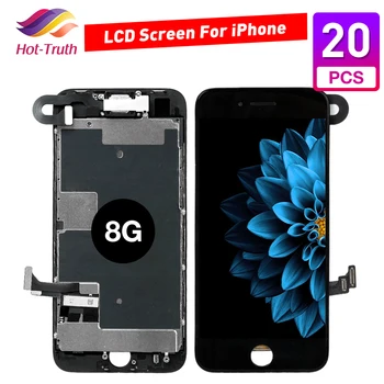 20 pcs/Lot For iPhone 8 8G LCD Full Assembly Complete Display 3D Touch Screen Camera No Button
20 pcs/Lot For iPhone 8 8G LCD Full Assembly Complete Display 3D Touch Screen Camera No Button