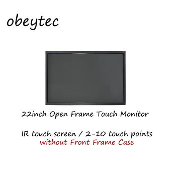 Obeytec 22inch Industrial open frame touchscreen monitor, multi touch display, 1920*1080, view 476 (H)×298 (V)mm, 250cd/m2 
Obeytec 22inch Industrial open frame touchscreen monitor, multi touch display, 1920*1080, view 476 (H)×298 (V)mm, 250cd/m2