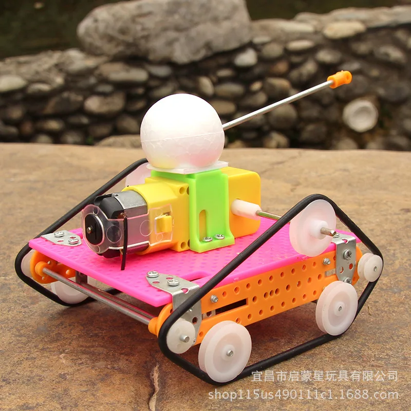 Science Experiment Young STUDENT'S Toy Tank Model Handmade Science And Technology Small Production Invention DIY Assembled Mater
Science Experiment Young STUDENT'S Toy Tank Model Handmade Science And Technology Small Production Invention DIY Assembled Mater