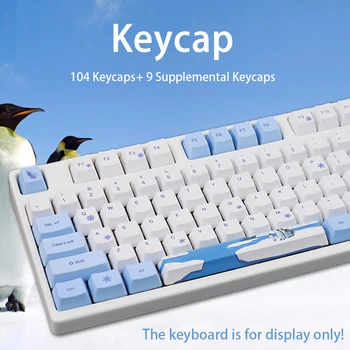 PBT Keycap 113pcs/set Dye Subbed Fashion Mechanical Keyboards Computer Accessory PBT Keycap
PBT Keycap 113pcs/set Dye Subbed Fashion Mechanical Keyboards Computer Accessory PBT Keycap