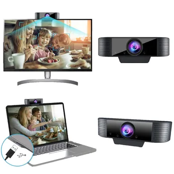 HD Webcam with Microphone 1080P Full HD Plug Play USB Web Camera Streaming Stream Camera for Desktop Laptops Game PC
HD Webcam with Microphone 1080P Full HD Plug Play USB Web Camera Streaming Stream Camera for Desktop Laptops Game PC