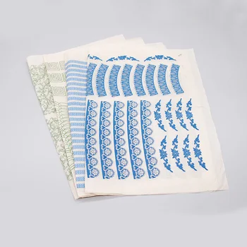 Chinese Style Blue And White Decals Auspicious Transfer Paper Pottery Underglazed Colorful Figure Flower Thermal Transfer Paper 
Chinese Style Blue And White Decals Auspicious Transfer Paper Pottery Underglazed Colorful Figure Flower Thermal Transfer Paper