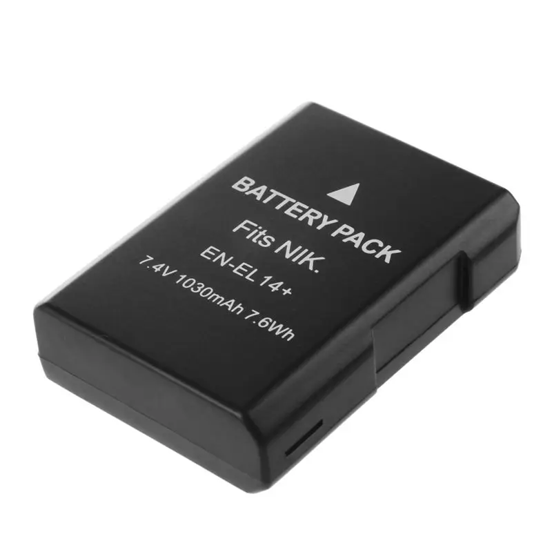 EN-EL14 EN-EL14a EL14 1030 mAh Akumulator do Nikon ENEL14 P7800, P7700, P7100, D3400, D5500, D5300, D5200, D3200, D3300, D5100,
EN-EL14 EN-EL14a EL14 1030 mAh Akumulator do Nikon ENEL14 P7800, P7700, P7100, D3400, D5500, D5300, D5200, D3200, D3300, D5100,