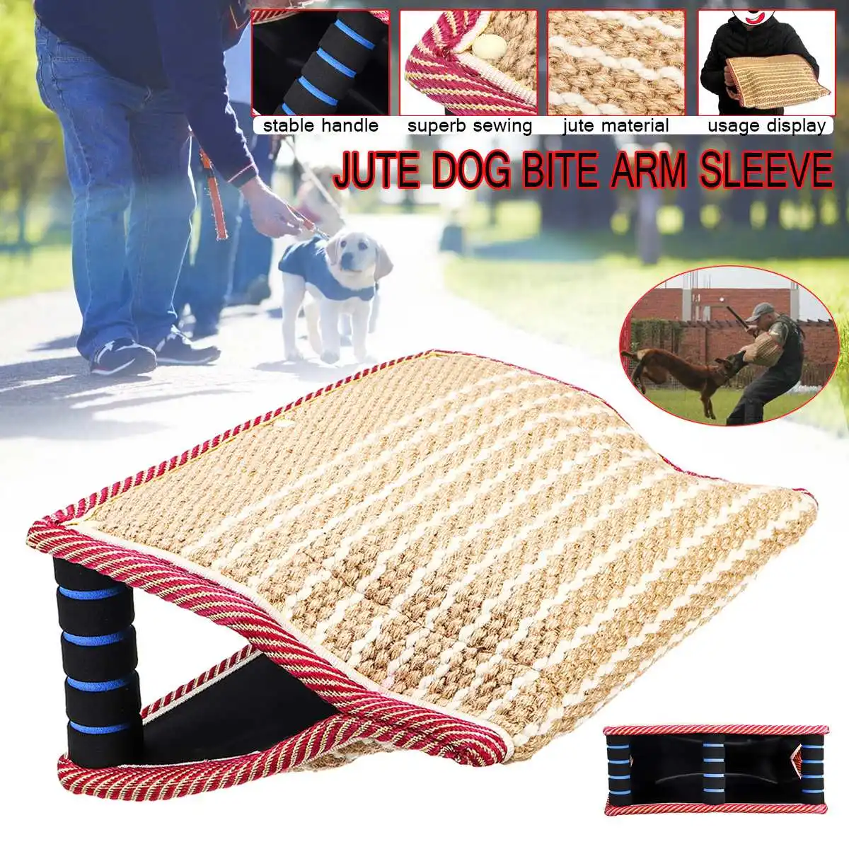 Dog Bite Sleeves Tugs Protection Arm Sleeve Handle Design For Training Dogs Guard Schutzhund Chewing Protection
Dog Bite Sleeves Tugs Protection Arm Sleeve Handle Design For Training Dogs Guard Schutzhund Chewing Protection