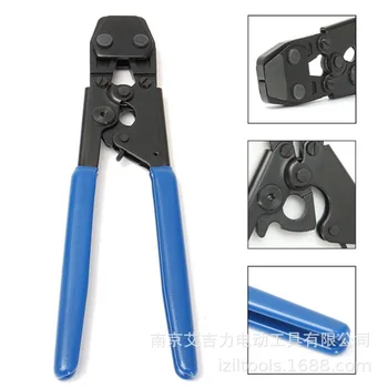 SS-T Stainless Steel Pipe Crimping Pliers PEX Pipe Tool Manual Pressure Clamp Car Ball Cage Clamp Workpro Curly Throat Pliers
SS-T Stainless Steel Pipe Crimping Pliers PEX Pipe Tool Manual Pressure Clamp Car Ball Cage Clamp Workpro Curly Throat Pliers