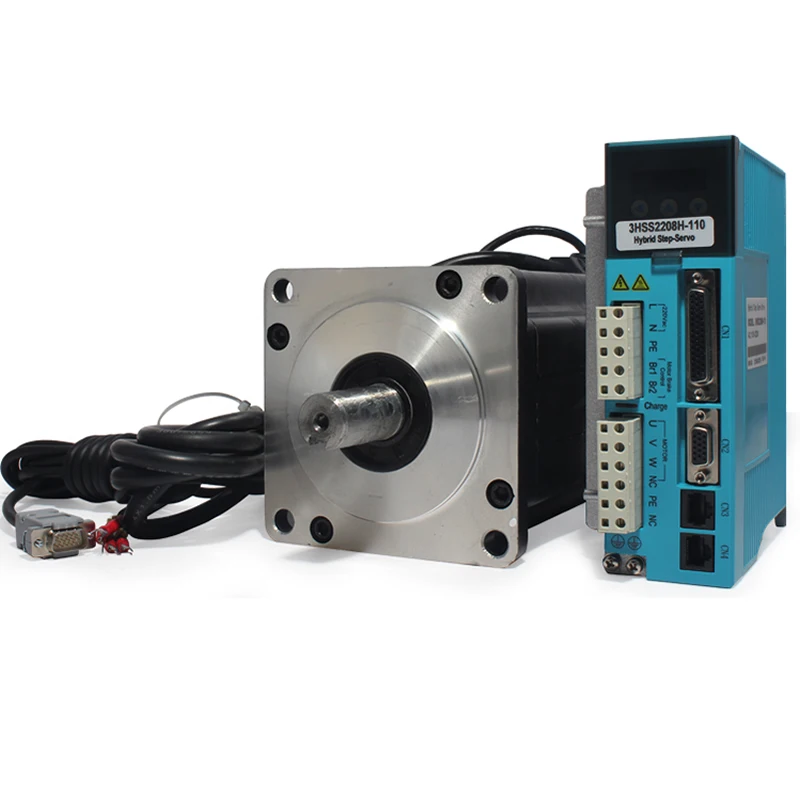 JMC AC220V 130 Digital display closed loop motor driver kit 130HSE50N 50N.M 1000rpm + 3HSS2208H With encoder servo stepper drive
JMC AC220V 130 Digital display closed loop motor driver kit 130HSE50N 50N.M 1000rpm + 3HSS2208H With encoder servo stepper drive