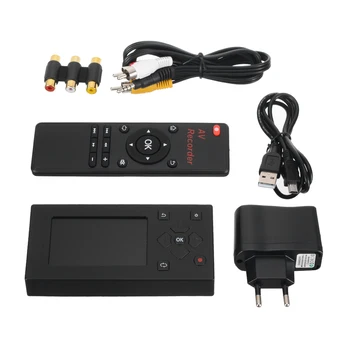 AV Recorder Audio Video Capture Box Converter VHS VCR DVD DVR Camcorder Tapes to Digital USB TF For US Plug
AV Recorder Audio Video Capture Box Converter VHS VCR DVD DVR Camcorder Tapes to Digital USB TF For US Plug