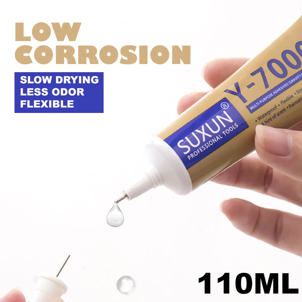 110ml Y-7000 in Liquid Glue Multipurpose Adhesive Diy Jewelry Rhinestone Crafts Nail Gel Frame Screen Glass Waterproof Glue
110ml Y-7000 in Liquid Glue Multipurpose Adhesive Diy Jewelry Rhinestone Crafts Nail Gel Frame Screen Glass Waterproof Glue