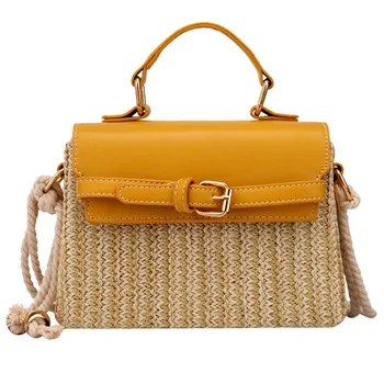 NEW Women Shoulder Bags Straw weaving handbag summer new Korean version of the Messenger bag handbag wild Travel shoulder bag
NEW Women Shoulder Bags Straw weaving handbag summer new Korean version of the Messenger bag handbag wild Travel shoulder bag